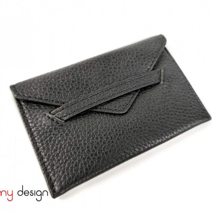 Black envelope-shaped namecard wallet